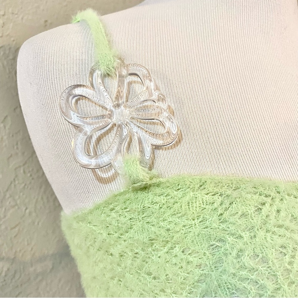 NWT For Love & Lemons Mirabel Crochet Bra Top, S - Picture 8 of 13